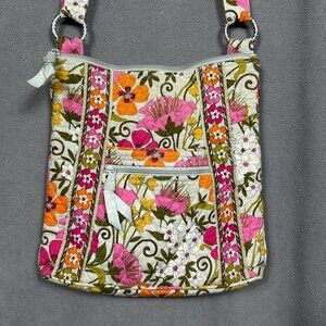 Vera Bradley Crossbody  Tea Garden Retired Hipster Purse Bag Floral Cottagecore